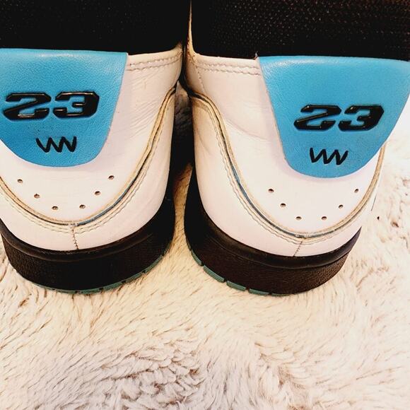 NIKE AIR JORDAN 1 FLIGHT 23 BLUE/BLACK ATHLETIC SHOES SIZE 11 - Picture 11 of 14